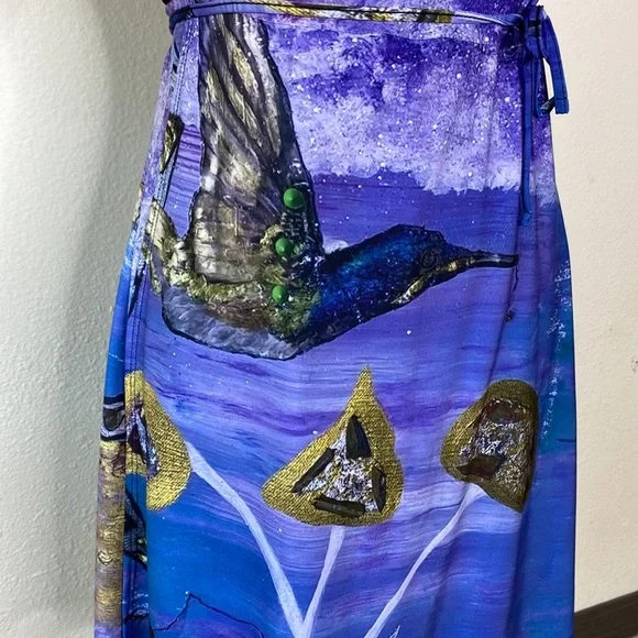 SOLD!! 😍 NWT! Original Wearable Art Dress 👗 - Picture 3 of 12